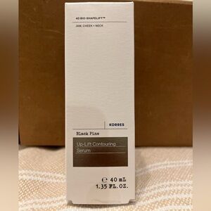 KORRES Black Pine Up-Lift Contouring Serum, NWT